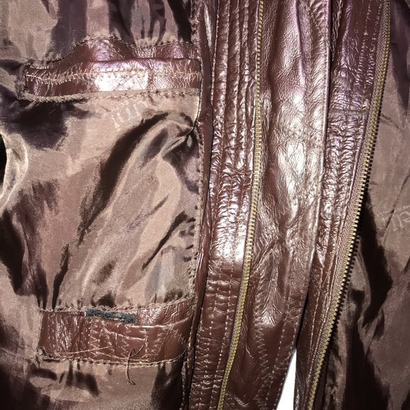 “HP”Vintage CELLINI MEN’s  LEATHER JACKET - Picture 6 of 9